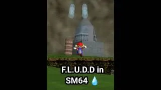Thumbnail: FLUDD works in Mario 64? #shorts
