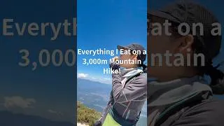 Thumbnail: What I Eat on a 3,000m Peak Climb 🏔️