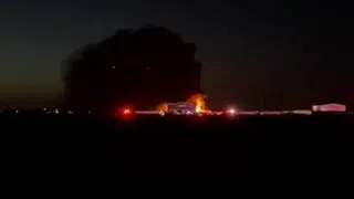 Thumbnail: West Lubbock County structure fire