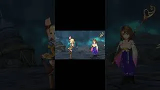 Thumbnail: [DFFOO] 5th Anniversary Dare 2 Defy 1 SHINRYU Clear! Penelo Yuna Fusoya run! #shorts