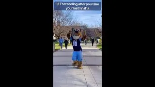 Thumbnail: Kean University Cougar Dances His Way Through Exam Week