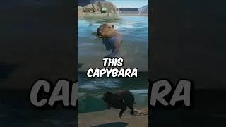 Thumbnail: Capybara against an ULTIMATE WATER RACE #shorts #planetzoo