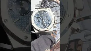 Thumbnail: SUPER CLONE Royal Oak 26240ST Chronograph Blue Dial