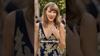 Thumbnail: Taylor Swift FLASHES her MASSIVE  Ring at Friend’s wedding
