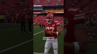 Thumbnail: Travis Kelce as ‘Mr. Swift’ at Chiefs pre season game vs Rams