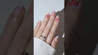 Thumbnail: A touch of cuteness 🎀#bownails #cutenails #nailart #nailartdesign