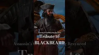 Thumbnail: Edward Kenway pays respect to Edward "Blackbeard" Thatch #blackflagresynced (Tribute to Blackbeard)