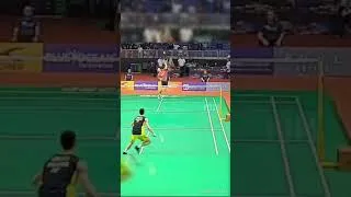 Thumbnail: Lee Zii Jia new trickshot and paid respect to Lin Dan #shorts