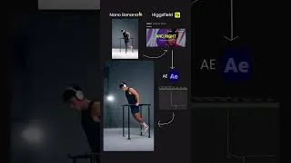 Thumbnail: AI Video Editing Breakdown — From Nano Banana to After Effects #Shorts