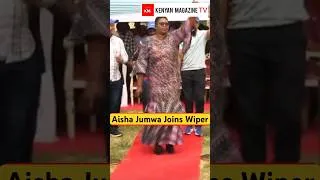 Thumbnail: Songs and Dances as Aisha Jumwa officially joins Kalonzo's Wiper Party
