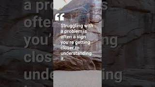 Thumbnail: Are you struggling enough? #leetcode #coding #motivation