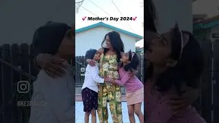 Thumbnail: Honored to be their mom 🩵 Ye tera mera rishta khuda ne banaya hai na ✨ #mothersday #shorts