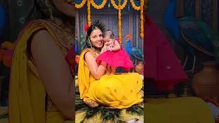 Thumbnail: Baby👶Face Reveal 🥰 #shorts #viral #trending #ytshorts #radhakrishna