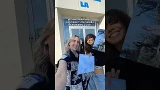 Thumbnail: Can't believe we played games AND had a fansign with @LESSERAFIM_official 😭😭   #LESSERAFIM #kpop