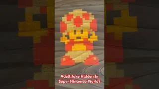 Thumbnail: Adult Joke Hidden Inside Super Nintendo World? #nintendo #universal #universalstudios #epicuniverse