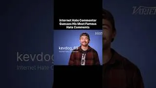Thumbnail: Iconic hate comments #comedyshorts #hatecomments #haters #variety #actor