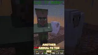 Thumbnail: Moving Animals in One Block Skyblock is Impossible!