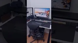 Thumbnail: My Productivity Desk SETUP in Under 90 Seconds! 🖥️