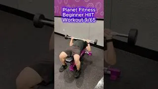 Thumbnail: 9/65 Planet Fitness Workouts! Beginner Upper Body HIIT 🔥