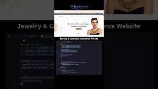 Thumbnail: Modern Jewelry & Cosmetics eCommerce Website | HTML CSS JS #trending