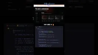 Thumbnail: Tech Stack UI 🔥 | HTML CSS JavaScript #trending
