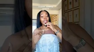 Thumbnail: You couldn’t tell I had on boob tape. Classy Summer Dress Outfit #summerfashion