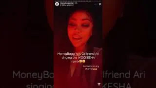 Thumbnail: Ari singing the Wockesha Ashanti Remix on Instagram 🤯🔥 #moneybaggyo #therealkylesister #ari