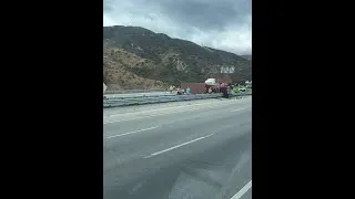 Thumbnail: Multi-vehicle crash impacts SB I5 at Templin Hwy: CHP