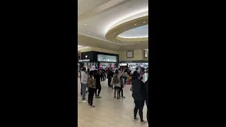 Thumbnail: Valley Plaza Mall customers sing Amazing Grace