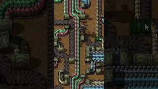 Thumbnail: Rate my #factorio belt spaghetti