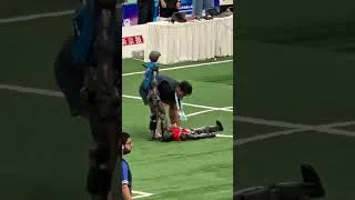 Thumbnail: Robot soccer is harder than it looks. 😂⚽️ #robot