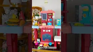 Thumbnail: Realistic Biggest kitchen toy review and BD price. Running water and steam featured Kitchen toy.