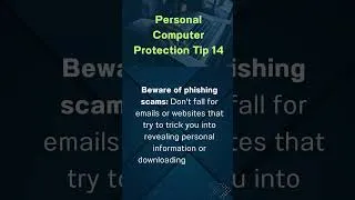 Thumbnail: Personal Computer Protection Tips 13 to 15