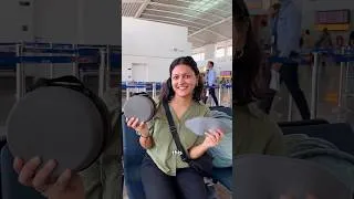 Thumbnail: The Travel Sleep Combo I wish I found earlier ✈️😴 || Khushboo Vasudeva #travel #shorts