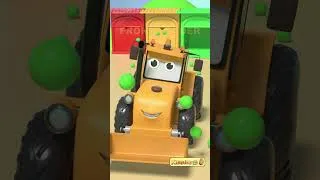 Thumbnail: Fun with Construction Vehicles & Balls Row row row a boat song | Kiddiestv  Part 2 | Kids songs