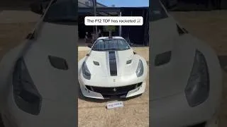 Thumbnail: Since when was the #F12TDF worth this much! 😮 #Ferrari #Auction #BroadArrow #pebblebeach