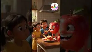 Thumbnail: Why Apple is Healthy 🍎😋 | Kids Learning Short | Kids Animation | Kiddovi