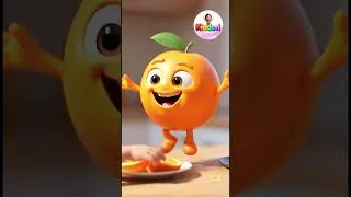 Thumbnail: Why Orange is Healthy 🍊😋 | Kids Learning Short | Kids Animation | Kiddovi