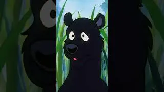 Thumbnail: IL PANTERA NERA INSEGNA A UN UMANO #kidflix #mogliffoffical #mowgli #shorts #italiano