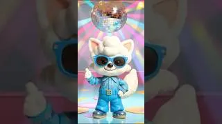 Thumbnail: 🪩 Disco Bam Bam 🌟 #babydance #shorts #funnydance #movementsongs