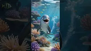 Thumbnail: 🐬 Did You Know? Dolphins Have Names! 🤯 | Amazing Kids Facts #Shorts
