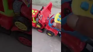 Thumbnail: Colorful Toy Construction Trucks for Kids 🚜 | Excavator & Dump Truck Fun   #trending #viral  #shorts