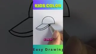 Thumbnail: Cap Drawing Tutorial for Beginners #kidscrafts #easycooking