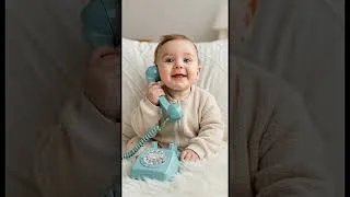 Thumbnail: Hello Papa 👶📞 | Cute Baby Shorts 💖 #cutebaby #kidscartoon #funnybabyvideos #hellopapa