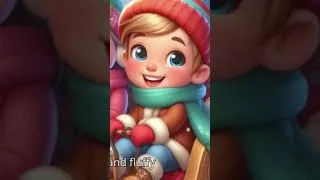 Thumbnail: Join the Joyful Winter Adventure with Colorful Cartoon Characters! ❄️#shorts #ytshorts #viralshorts