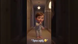 Thumbnail: Don’t Disturb Me 😴 | Bedtime Shhh… sleepy time for little stars 🌙😴#BedtimeRhyme #ToddlerSongs