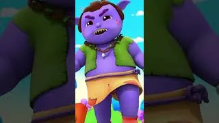 Thumbnail: Three Billy Goats Gruff Story #shorts #nurseryrhymes #fairytales #storytime #kidstvfairytales