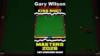 Thumbnail: Zhao Xintong vs Gary Wilson Masters 2026 Snooker Best Shot #billiards #snooker2026 #snookermoments