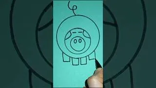 Thumbnail: Using Circle Shape Easy And Simple Drawing Of Pig For Kids # #kidsworld #drawing #howtodraw