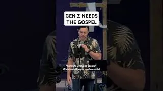 Thumbnail: Gen Z Needs Gospel Truth 🗣️📖✝️  #preaching #gospel #truth